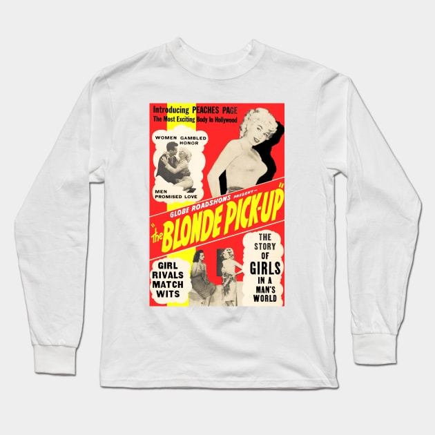 Blonde Pick-Up Long Sleeve T-Shirt by ZippyFraggle1